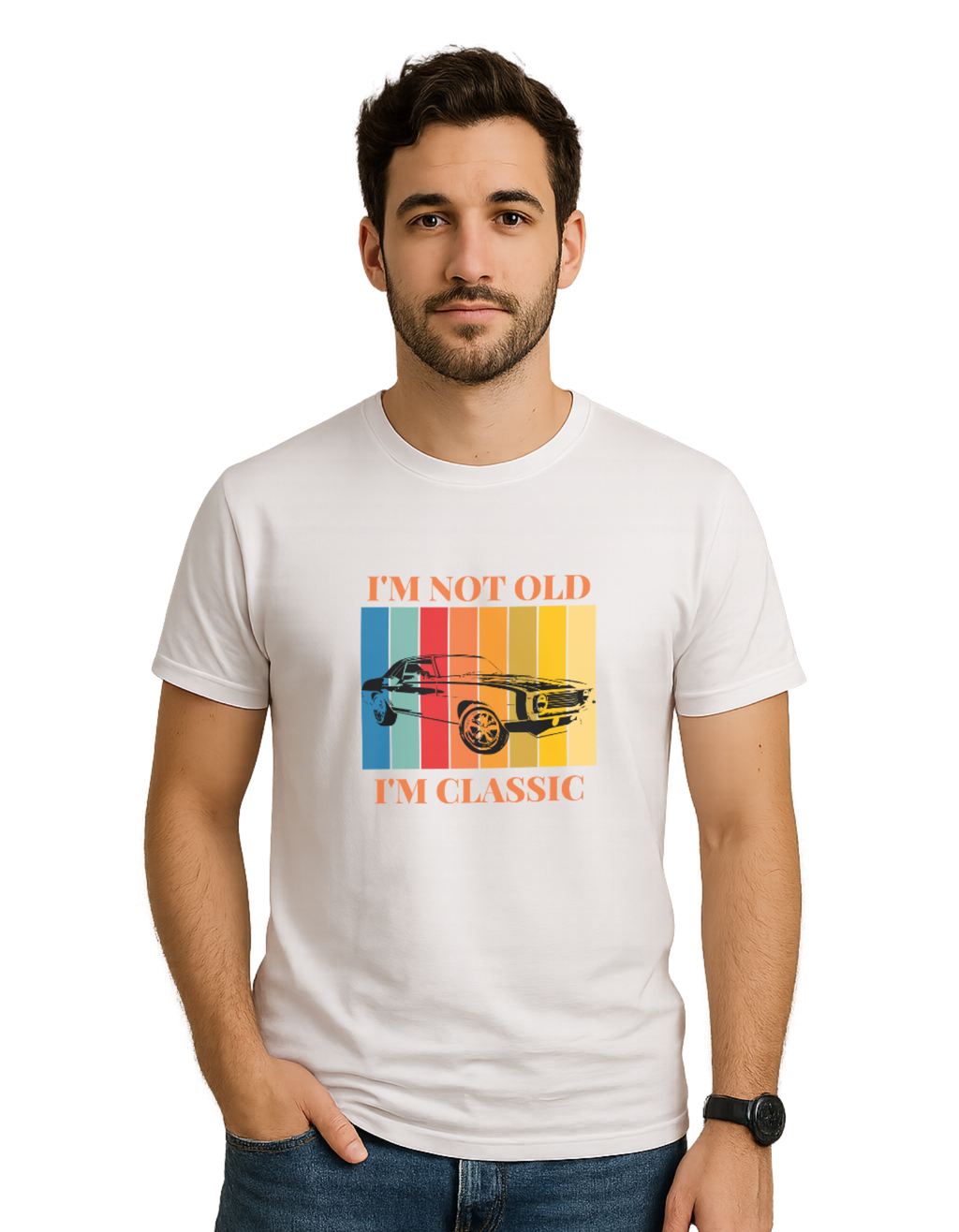Stylish White T-shirt