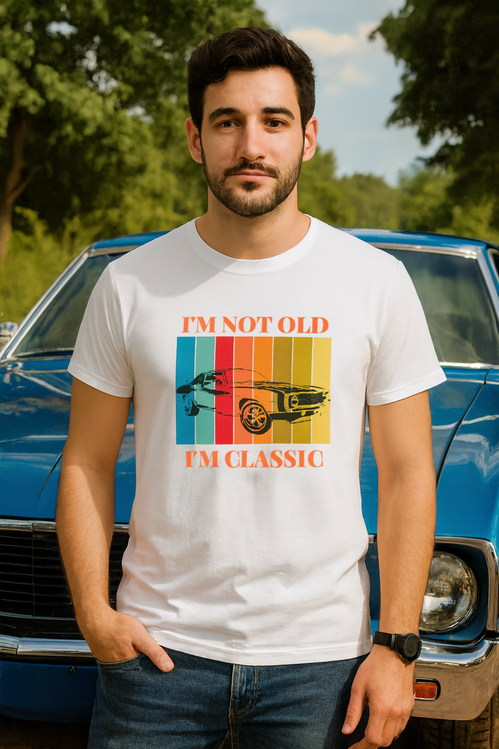 Stylish White T-shirt