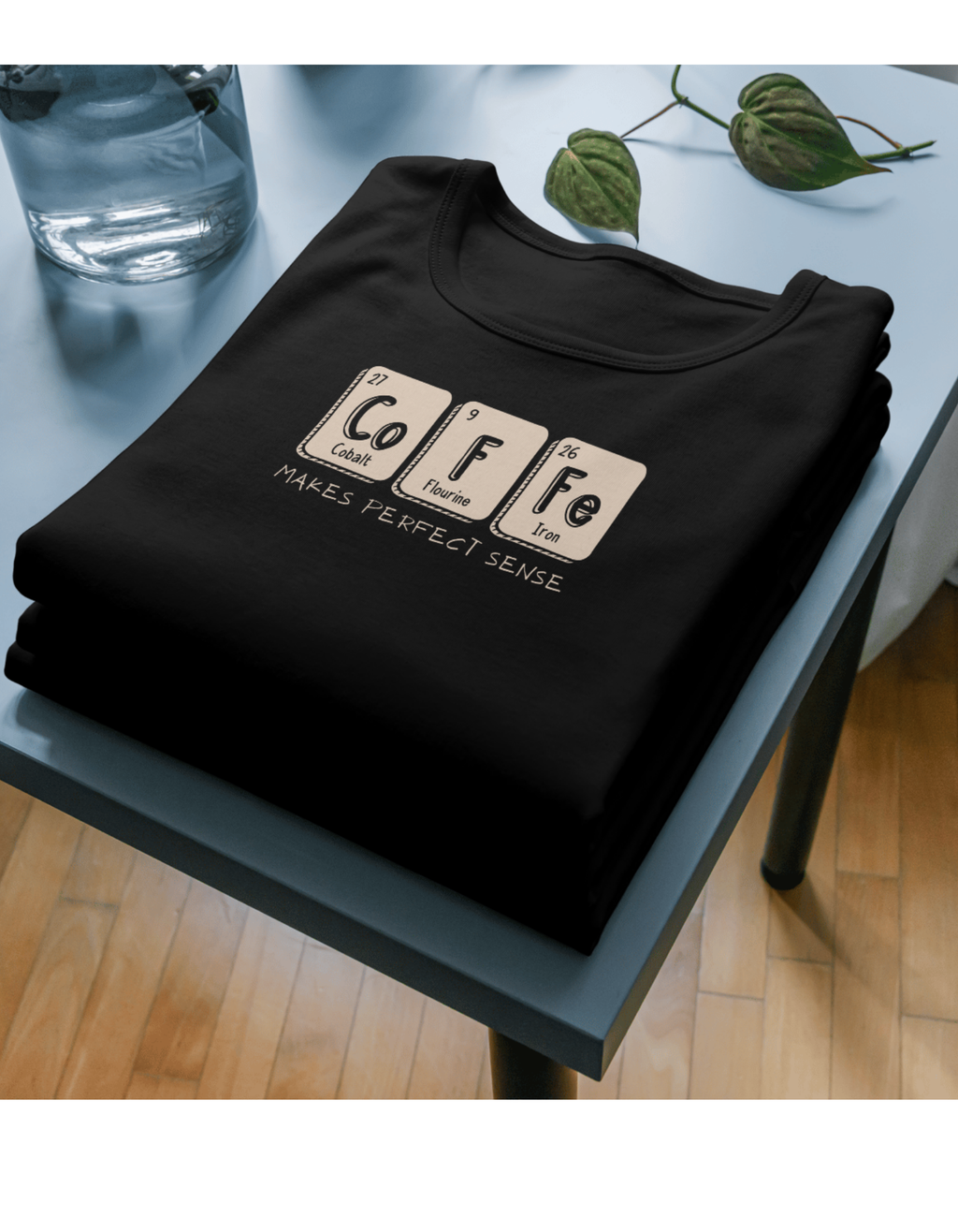 Black T-shirt Coffee time