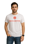 Calssic White Color Royal Enfield T-Shrt